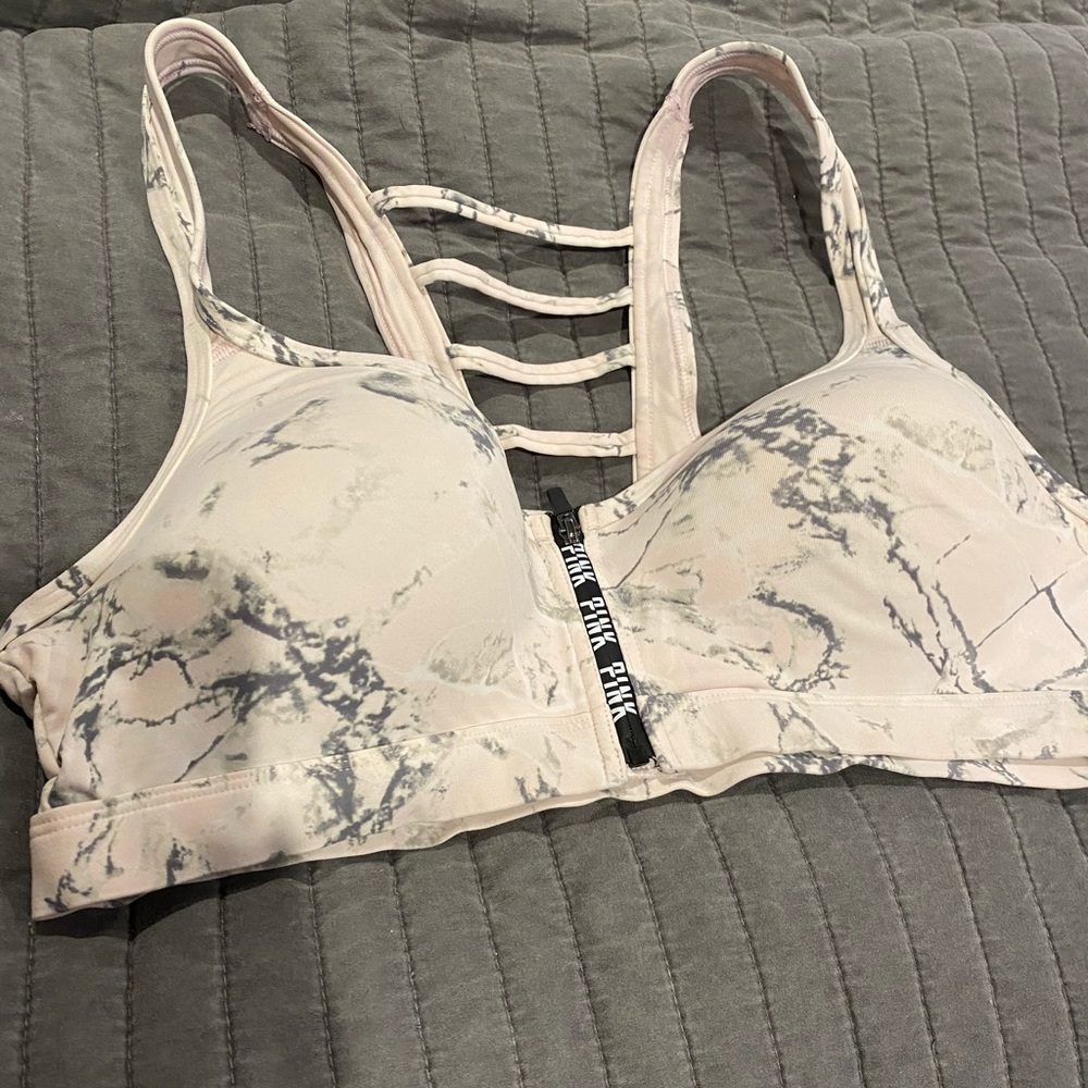 Pink bra